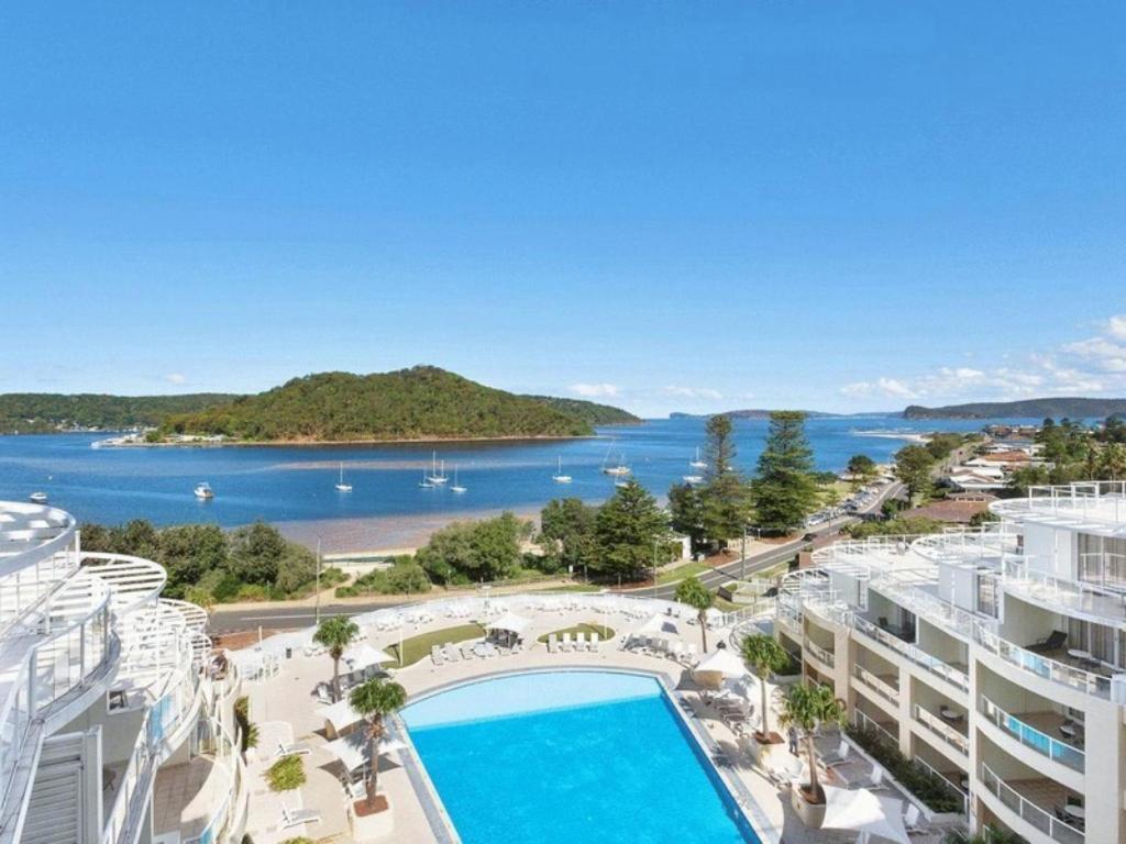 Ocean Panorama - 1 Bedroom Oceanview Apt Ettalong Beach Exterior photo